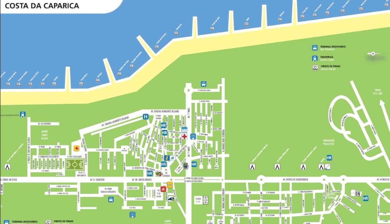 Lisbon Beach Apartments 4 Costa de Caparica Ngoại thất bức ảnh